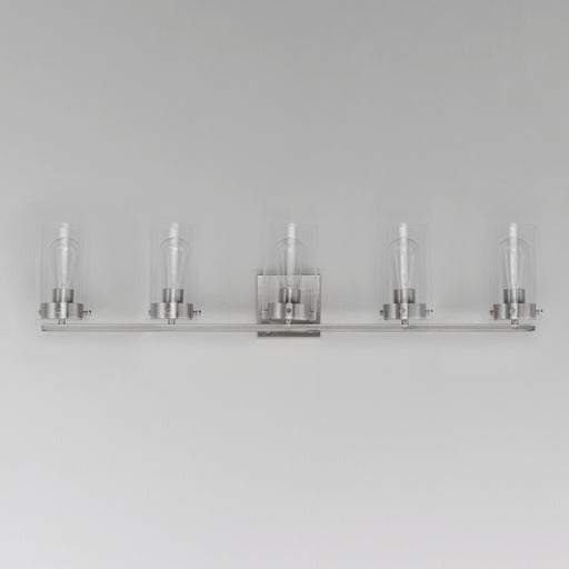 Maxim 12405CLSN Pinn 5 Light Bath Vanity | Satin Nickel