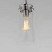 Maxim 12406CLSN Pinn 1 Light Mini Pendant | Satin Nickel
