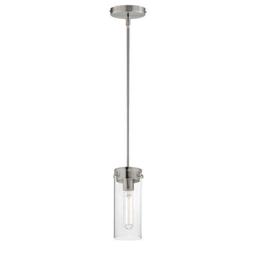 Maxim 12406CLSN Pinn 1 Light Mini Pendant | Satin Nickel