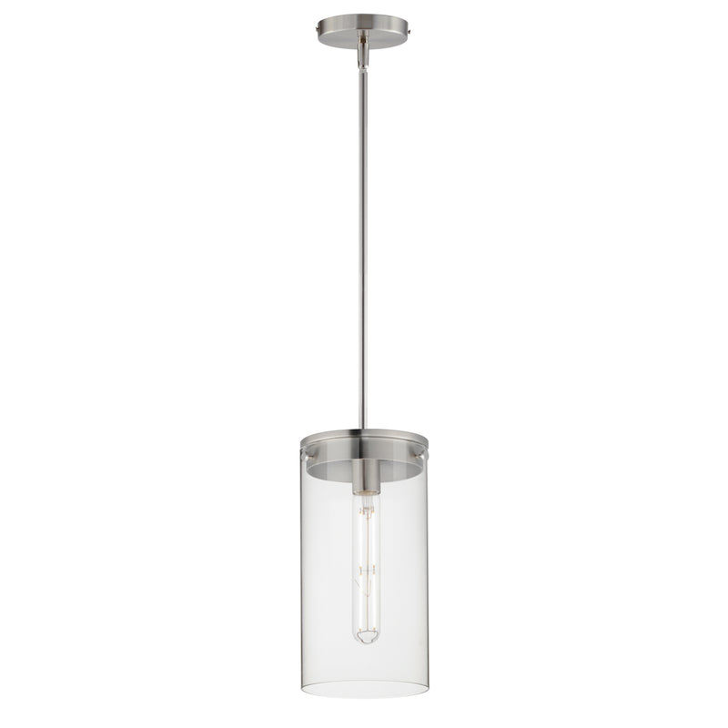 Maxim 12408CLSN Pinn Large Single Pendant | Satin Nickel