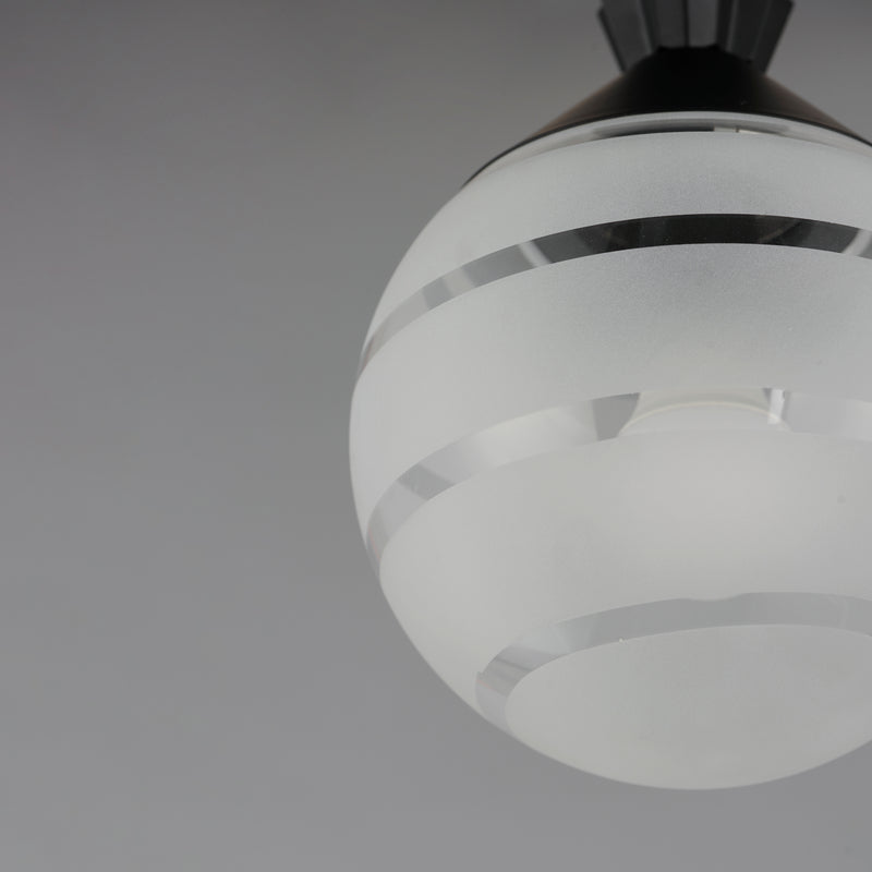 Maxim 12441CLFTBK Copacabana Semi Flush/Pendant | Black