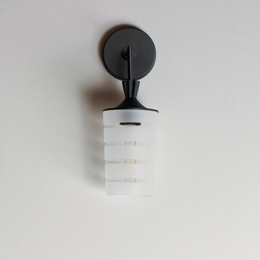 Maxim 12442CLFTBK Copacabana Outdoor Wall Sconce | Black