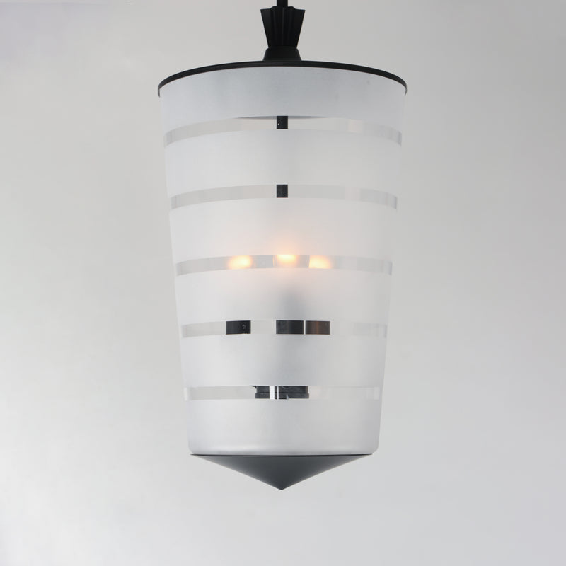 Maxim 12443CLFTBK Copacabana 3 Light Pendant | Black
