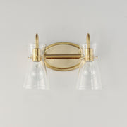 Maxim 12482CLNAB Ava 2 Light Bath Vanity | Natural Aged Brass