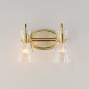 Maxim 12482CLNAB Ava 2 Light Bath Vanity | Natural Aged Brass