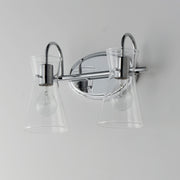 Maxim 12482CLPC Ava 2 Light Bath Vanity | Polished Chrome