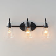 Maxim 12483CLBK Ava 3 Light Bath Vanity | Black