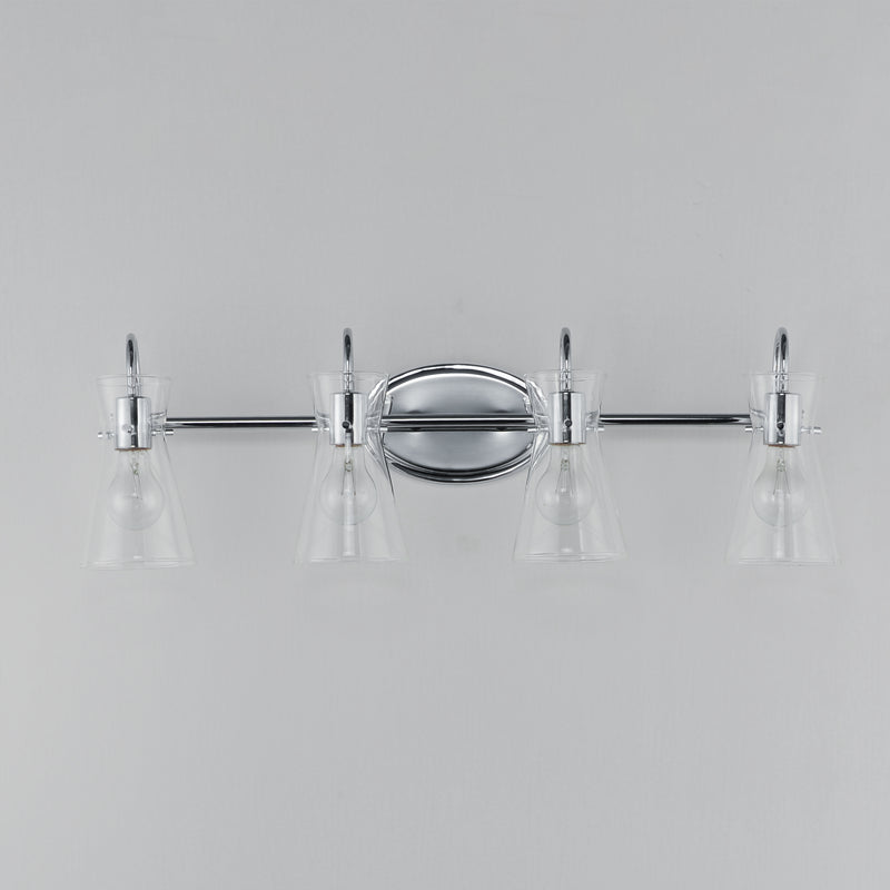 Maxim 12484CLPC Ava 4 Light Bath Vanity | Polished Chrome