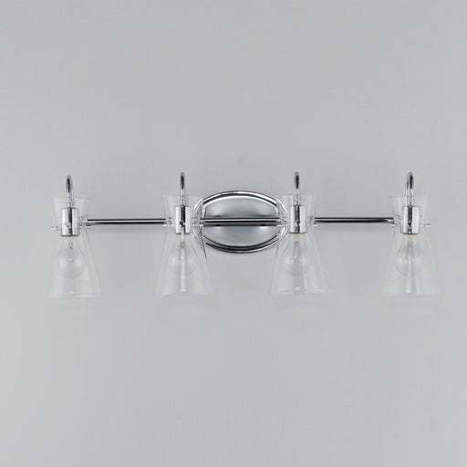 Maxim 12484CLPC Ava 4 Light Bath Vanity | Polished Chrome