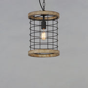 Maxim 12519DWBK Homestead 10" Single Pendant | Driftwood / Black