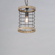 Maxim 12519DWBK Homestead 10" Single Pendant | Driftwood / Black