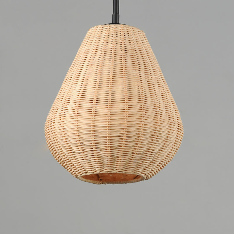 Maxim 12602NABK Maldives 1 Light Pendant | Black