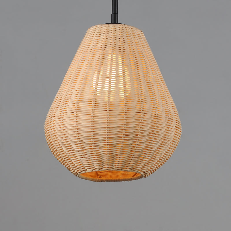 Maxim 12602NABK Maldives 1 Light Pendant | Black
