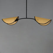 Maxim 12632NABK Bonnet 2 Light Chandelier | Black
