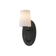 Maxim 12691WTBK Durham 1 Light Sconce | Black
