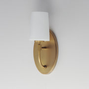 Maxim 12691WTNAB Durham 1 Light Sconce | Natural Aged Brass