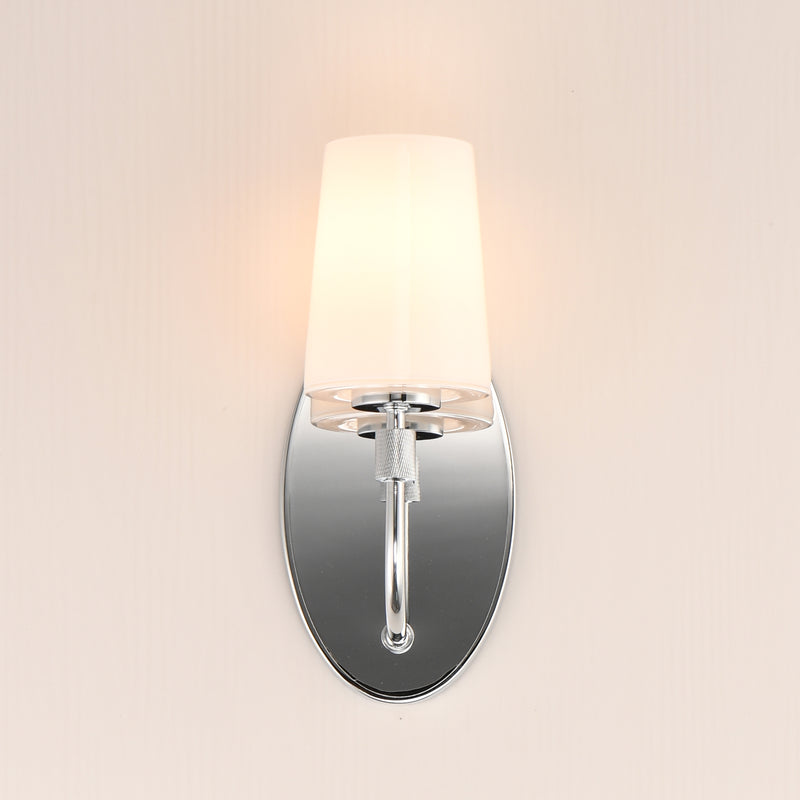 Maxim 12691WTPC Durham 1 Light Sconce | Polished Chrome