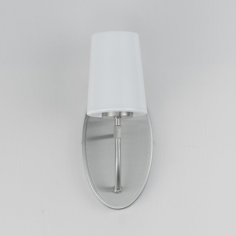 Maxim 12691WTSN Durham 1 Light Sconce | Satin Nickel