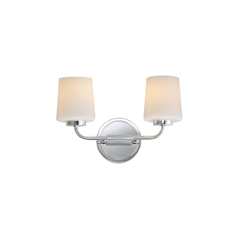 Maxim 12692WTPC Durham 2 Light Sconce | Polished Chrome