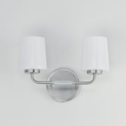 Maxim 12692WTSN Durham 2 Light Bath Vanity | Satin Nickel