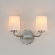 Maxim 12692WTSN Durham 2 Light Bath Vanity | Satin Nickel
