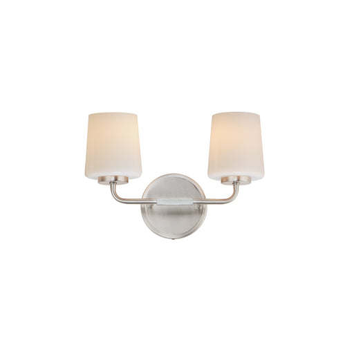 Maxim 12692WTSN Durham 2 Light Bath Vanity | Satin Nickel