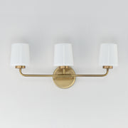 Maxim 12693WTNAB Durham 3 Light Bath Vanity | Natural Aged Brass