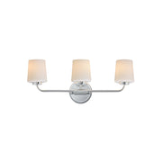 Maxim 12693WTPC Durham 3 Light Bath Vanity | Polished Chrome