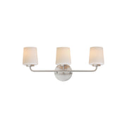 Maxim 12693WTSN Durham 3 Light Bath Vanity | Satin Nickel