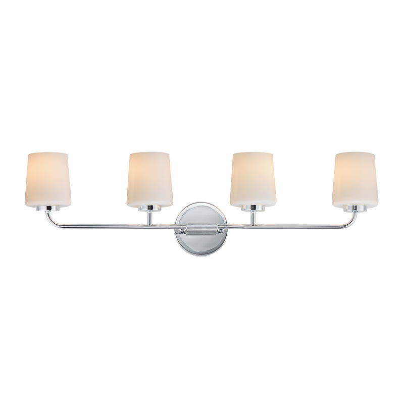 Maxim 12694WTPC Durham 4 Light Bath Vanity | Polished Chrome