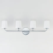 Maxim 12694WTPC Durham 4 Light Bath Vanity | Polished Chrome