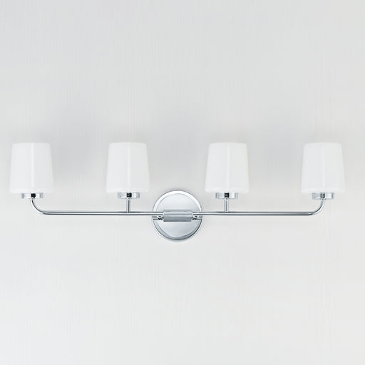 Maxim 12694WTPC Durham 4 Light Bath Vanity | Polished Chrome