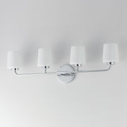 Maxim 12694WTPC Durham 4 Light Bath Vanity | Polished Chrome