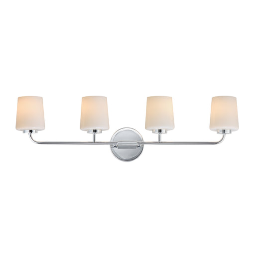 Maxim 12694WTPC Durham 4 Light Bath Vanity | Polished Chrome