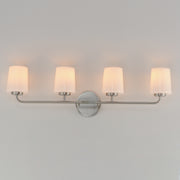 Maxim 12694WTSN Durham 4 Light Bath Vanity | Satin Nickel