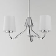 Maxim 12695WTPC Durham 3 Light Chandelier | Polished Chrome