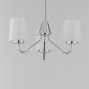 Maxim 12695WTPC Durham 3 Light Chandelier | Polished Chrome