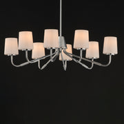 Maxim 12698WTPC Durham 8 Light Chandelier | Polished Chrome