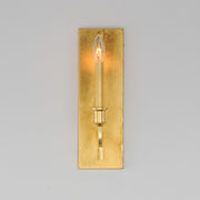 Maxim 12781GL Normandy 1 Light Sconce | Gold Leaf