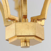 Maxim 12786GL Normandy 6 Light Chandelier | Gold Leaf