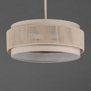 Maxim 12813OFNAB Seacliff 20" 3 Light Pendant | Natural Aged Brass