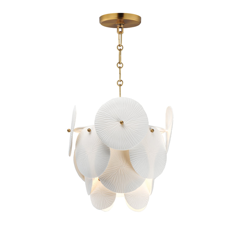 Maxim 12821WTNAB Isla 1 Light Pendant | Natural Aged Brass