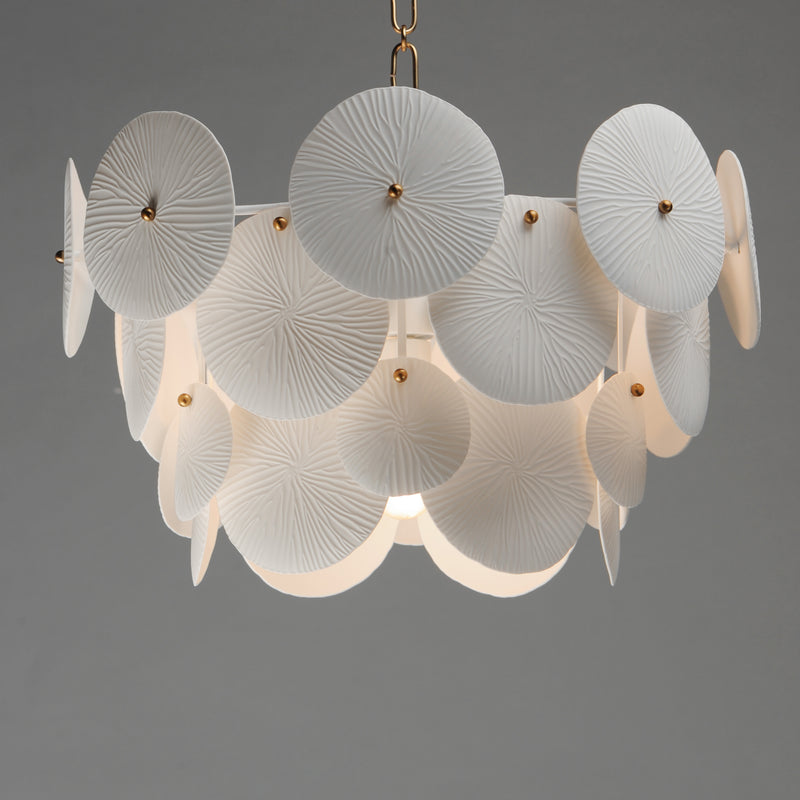 Maxim 12824WTNAB Isla 4 Light Pendant | Natural Aged Brass