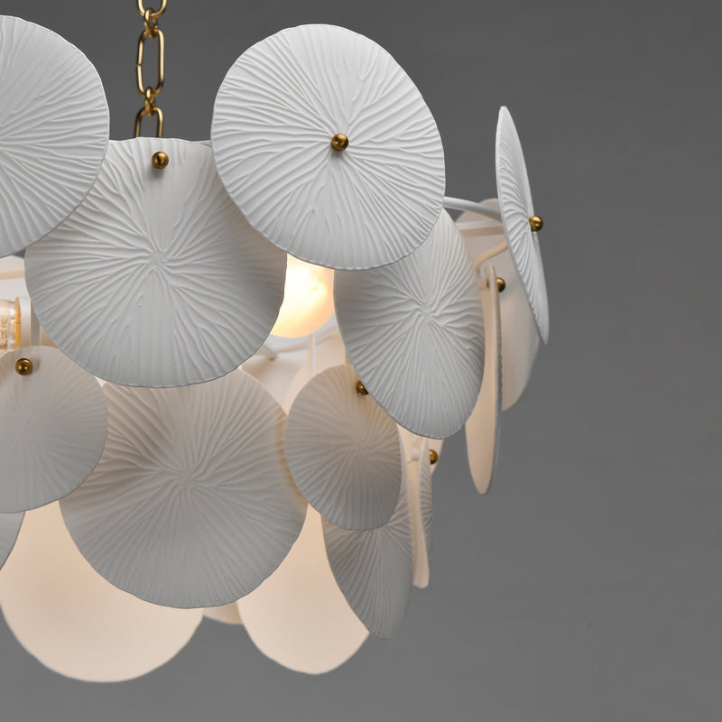 Maxim 12824WTNAB Isla 4 Light Pendant | Natural Aged Brass