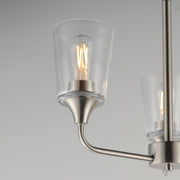 Maxim 12873CLSN Hudson 3 Light Chandelier | Satin Nickel