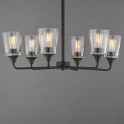 Maxim 12876CLBK Hudson 6 Light Chandelier | Black