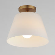 Maxim 12880SWNAB Hudson 1 Light Semi Flush Mount/Pendant | Natural Aged Brass