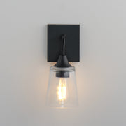 Maxim 12881CLBK Hudson 1 Light Sconce | Black