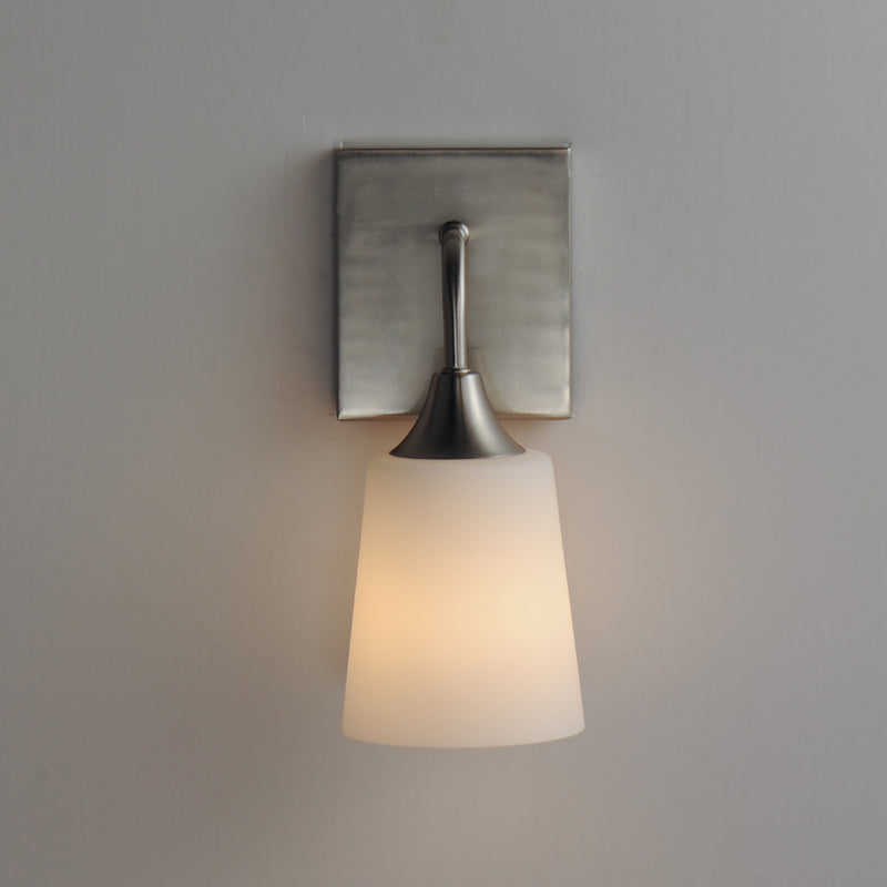 Maxim 12881SWSN Hudson 1 Light Sconce | Satin Nickel