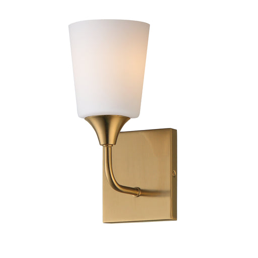 Maxim 12881SWSN Hudson 1 Light Sconce | Satin Nickel